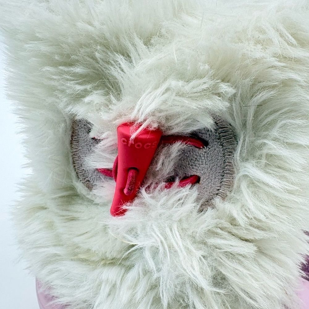 Crocs | Pink and White Fur-Lined Boots - Picture 2 of 7